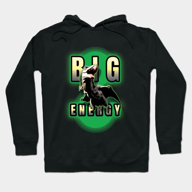 Big 'Dactyl Energy Hoodie by Daily Detour